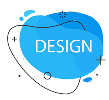 Design Institute graphic in blue 