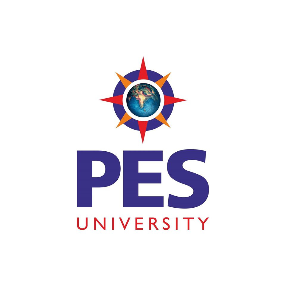 Logo of PES university 