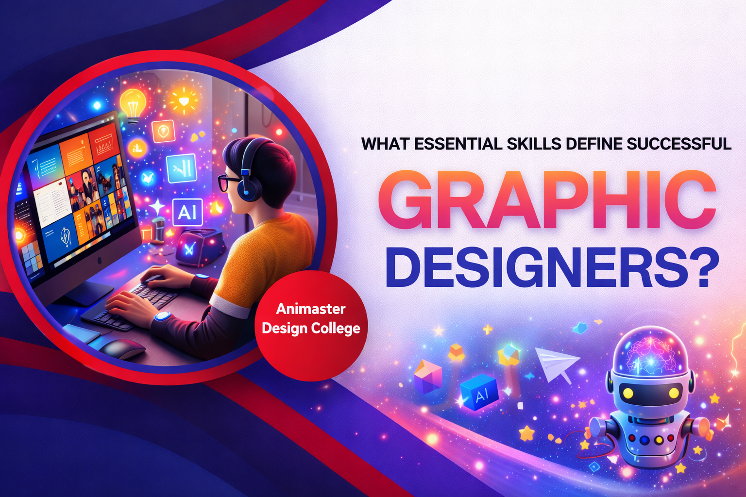 Essential Skills for Graphic Designers - Animaster Design College, Bangalore