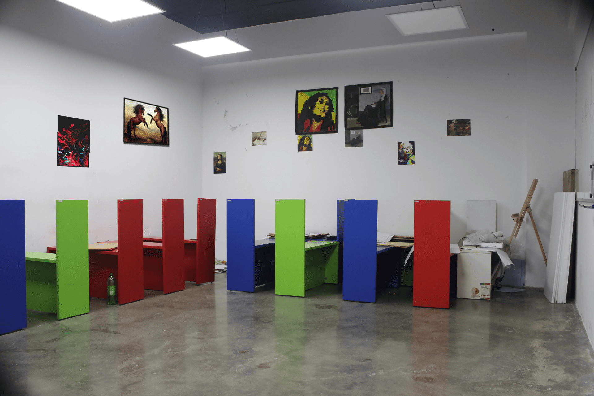 Donkey Benches at Animaster Design College, Bangalore