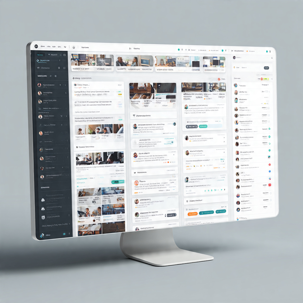 Corporate employee management system UI, corporate - basics of user experience design