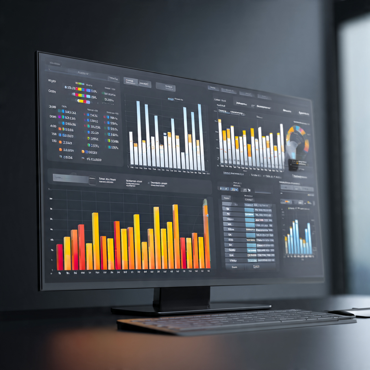 Corporate financial reporting dashboard - UI UX Courses in Bangalore