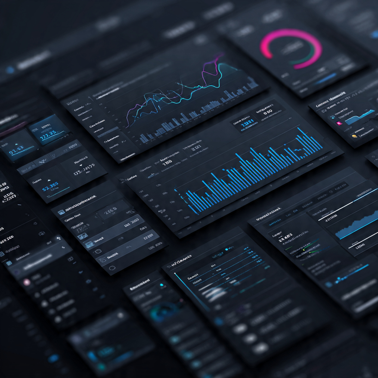 Corporate health dashboard app UI - UI UX Design