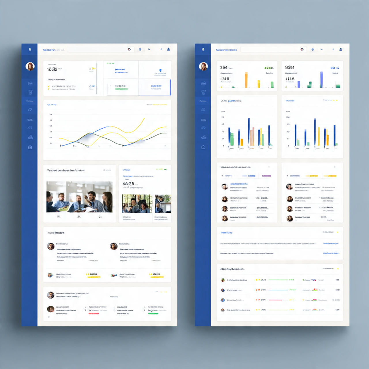 Corporate training dashboard UI - UI and UX Training in Bangalore