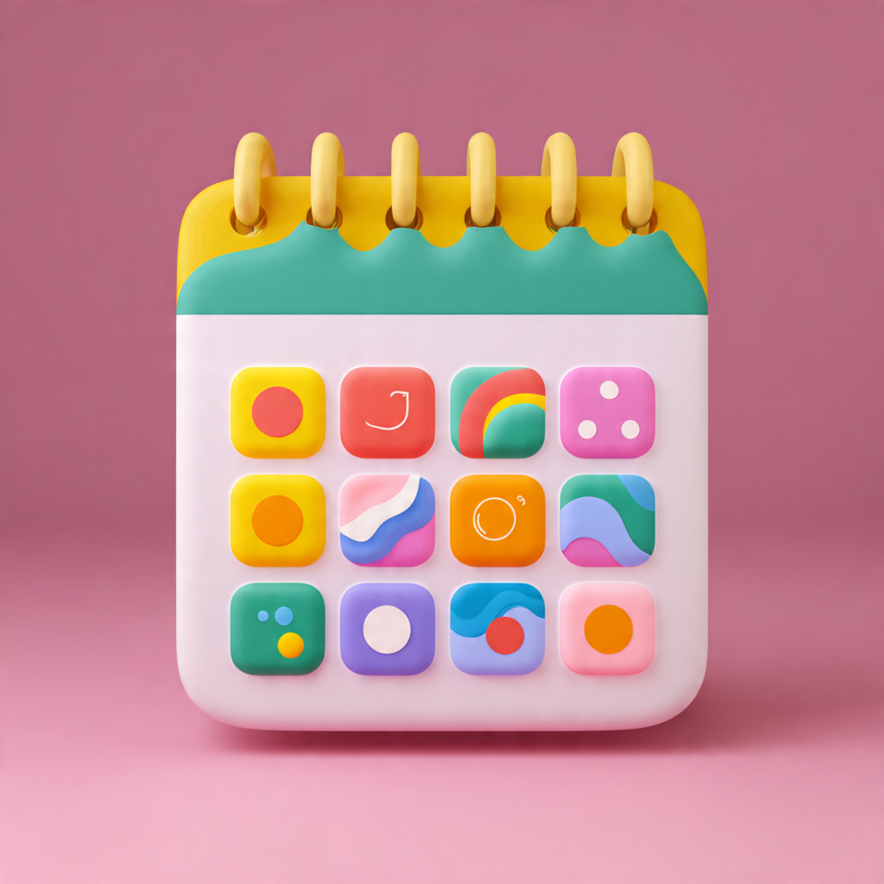 Youthful calendar UI, bright friendly colors, youthful - Youthful calendar UI, bright friendly colors, youthful - Youthful calendar UI, bright friendly colors, youthful - UI UX Design course in Bangalore