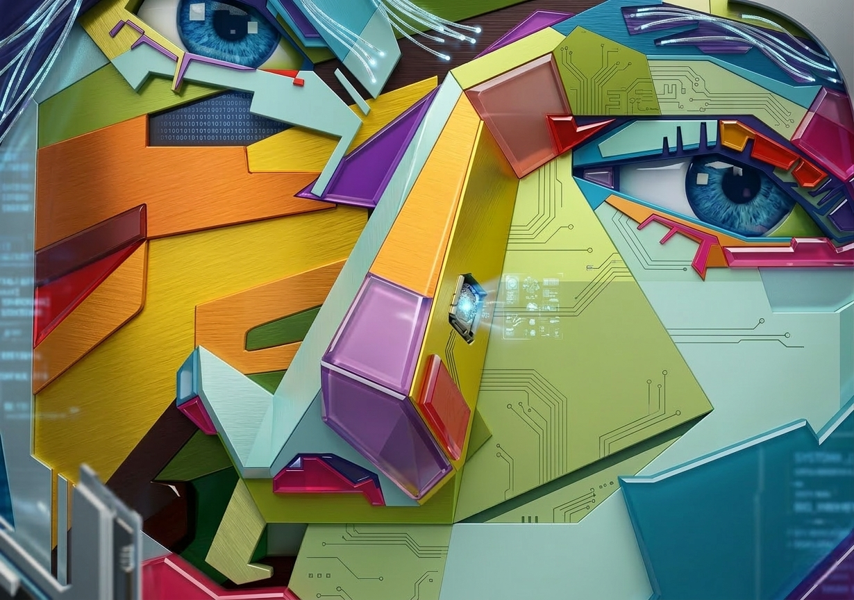 animation degree banner of a happy girl wearing an orange coat and purple muffler and walking in the snow